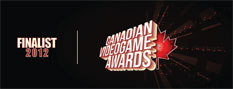 2011 Canadian Videogame Awards Finalist